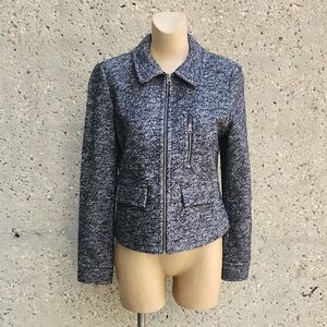 Loft Grey Tweed Jacket